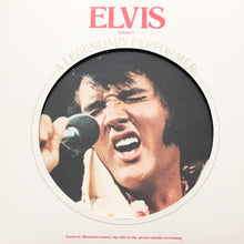 Elvis Presley<br>Legendary Performer<br>12" Orange Vinyl Clock