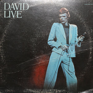 David Bowie - David Live Record 1 - Authentic Vinyl Clock Made From Original LP Record